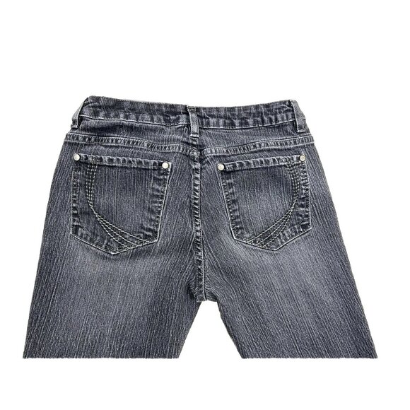 Canyon River Blues Jeans Women's 6 Short Blue Dark Wash Boot Cut Jeans - Picture 14 of 14